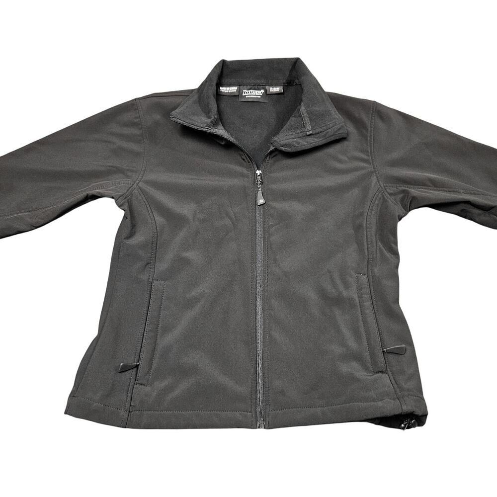 Mossi Softshell Jacket XL Black Fleece Lined Full Zip Outdoor‎ Utility Workwear